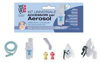 wecareyu kit accessori aerosol universale donna