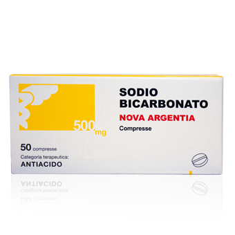 nova argentia sodio bicarbonato 500 mg compresse donna