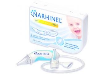 Aspiratore nasale narhinel soft 1 pezzo + 2 ricambi