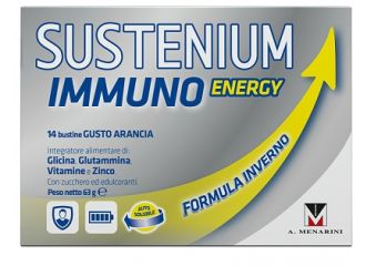 Sustenium immuno energy 14 bustine da 4,5 g