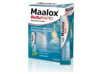 Sospensione orale maalox reflurapid 20 bustine monodose da 10 ml