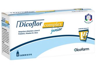 Dicoflor complex junior 12 flaconi da 10 ml