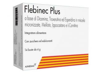 Flebinec plus 14 bustine 4 g