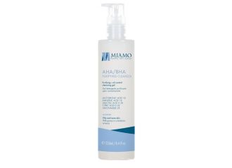 Miamo acnever aha/bha purifying cleanser 250 ml gel detergente purificante sebo-normalizzante