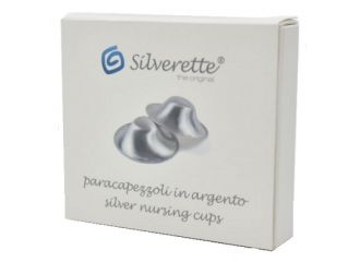 Silverette mini coppette protezione capezzoli in argento 2 pezzi