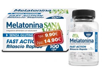 Sanavita melatonina 100 compresse