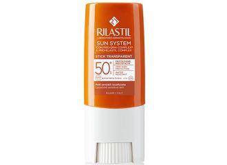 Rilastil sun system photo protection terapy spf 50+ stick trasparente 8,5 ml