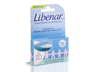 Libenar aspiratore nasale soft filtri 20 pezzi