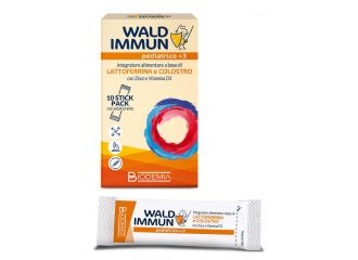 Wald immun pediatrico +3 10 stick gusto cioccolato