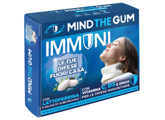 Mind the gum immuni con lattoferrina 18 gomme confettate senza zucchero