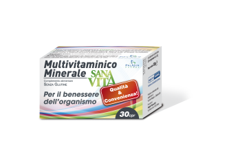 Sanavita multivitaminico minerale 30 compresse