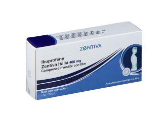 Ibuprofene zentiva italia 400 mg 12 compresse rivestite con film