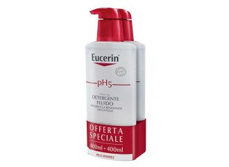 Eucerin bipacco ph5 fluido detergente 400 ml
