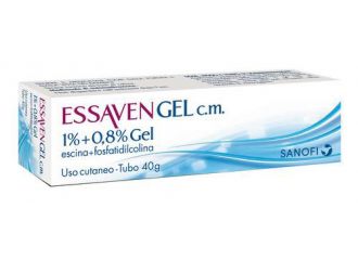 Essaven 10 mg/g + 8 mg/g gel 40grammi