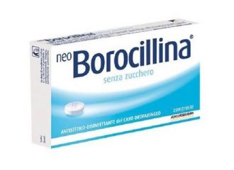 Neo borocillina "1,2 mg + 20 mg pastiglie senza zucchero"