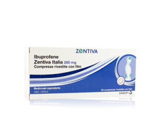 Ibuprofene zentiva italia 200 mg 24 compresse rivestite con film