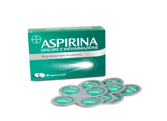 Aspirina dolore e infiammazione 500 mg