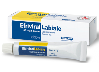 Efrivirallabiale 50 mg/g crema 