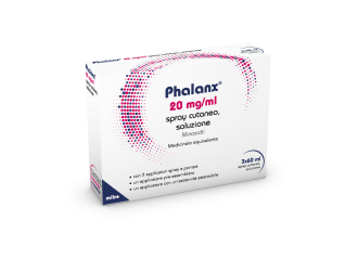 Phalanx 20 mg/ml spray cutaneo, soluzione