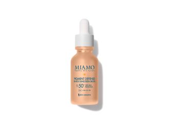 Miamo pigment defense tinted sunscreen drops 30 ml
