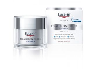 Eucerin crema hyaluron-filler giorno 50 ml antirughe pelle secca